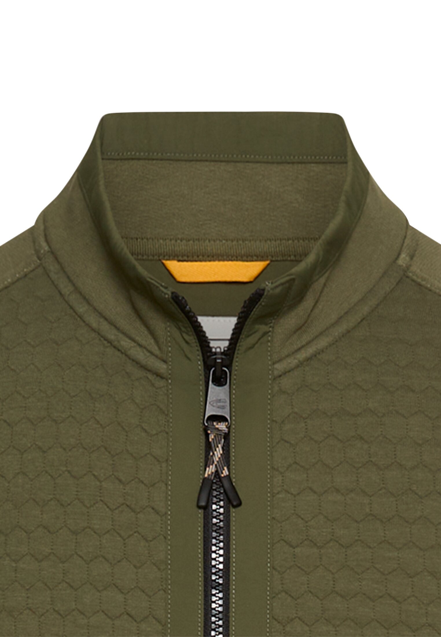 Sweatjacke aus Baumwollmix - 37-Forest Green - Grün