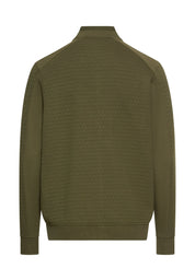 Sweatjacke aus Baumwollmix - 37-Forest Green - Grün