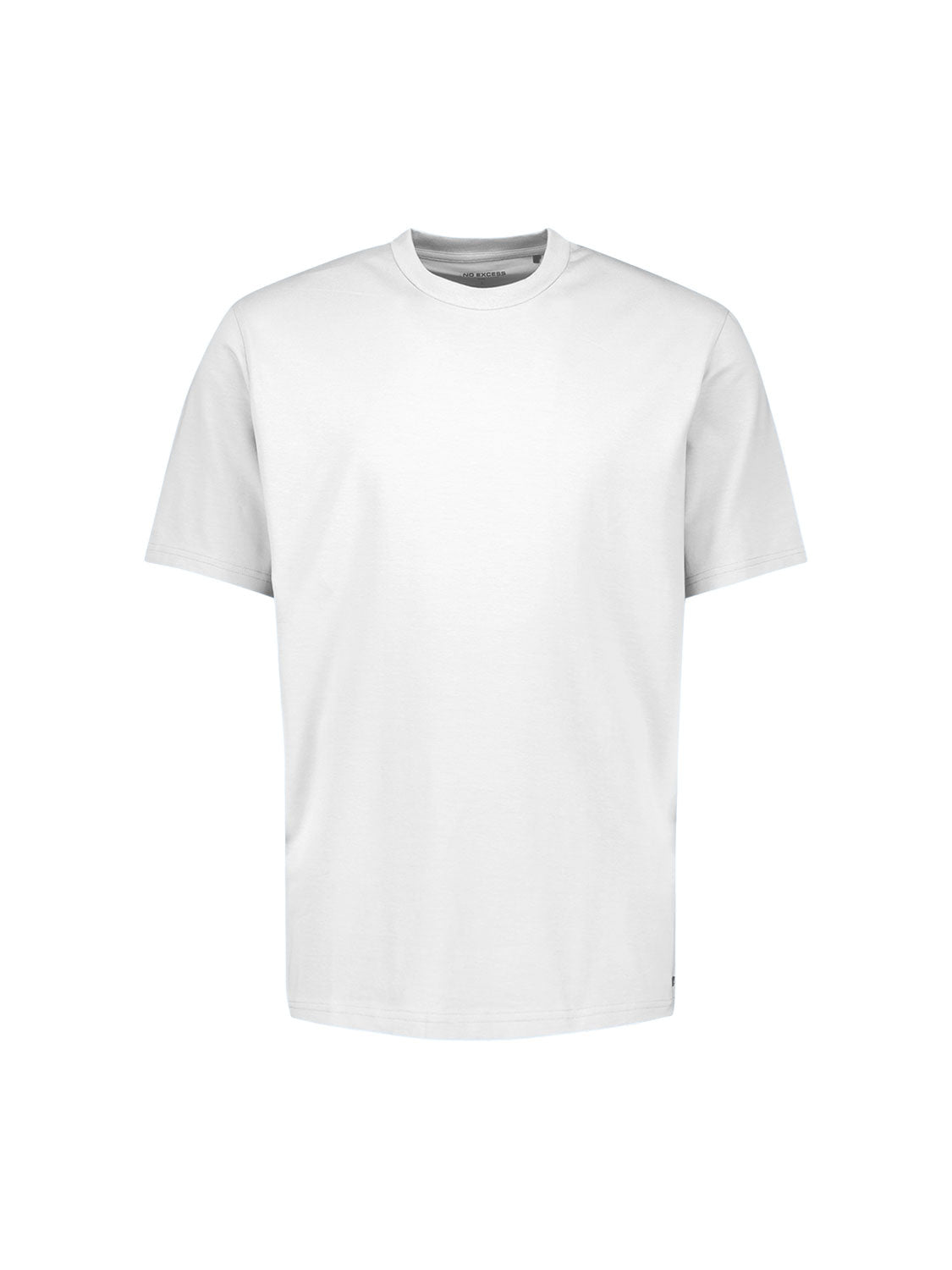 T-Shirt aus Baumwolle - 010-White - Weiß