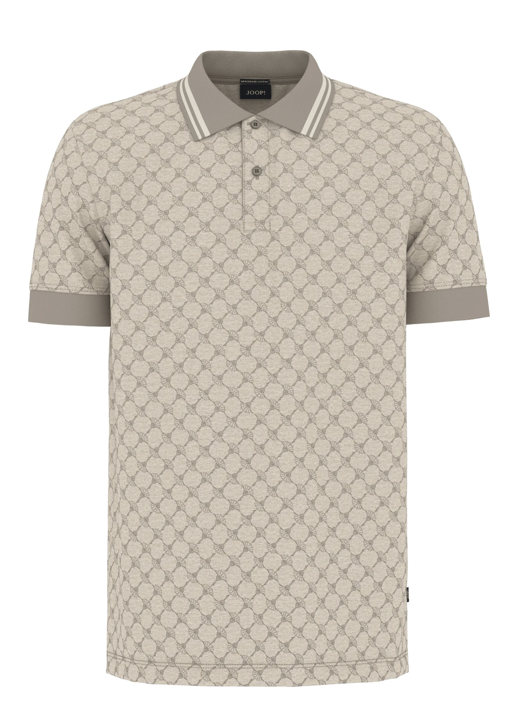 Poloshirt aus Baumwolle - 242 - Braun