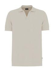 Poloshirt BARONITO aus Baumwolle - 102 - Beige