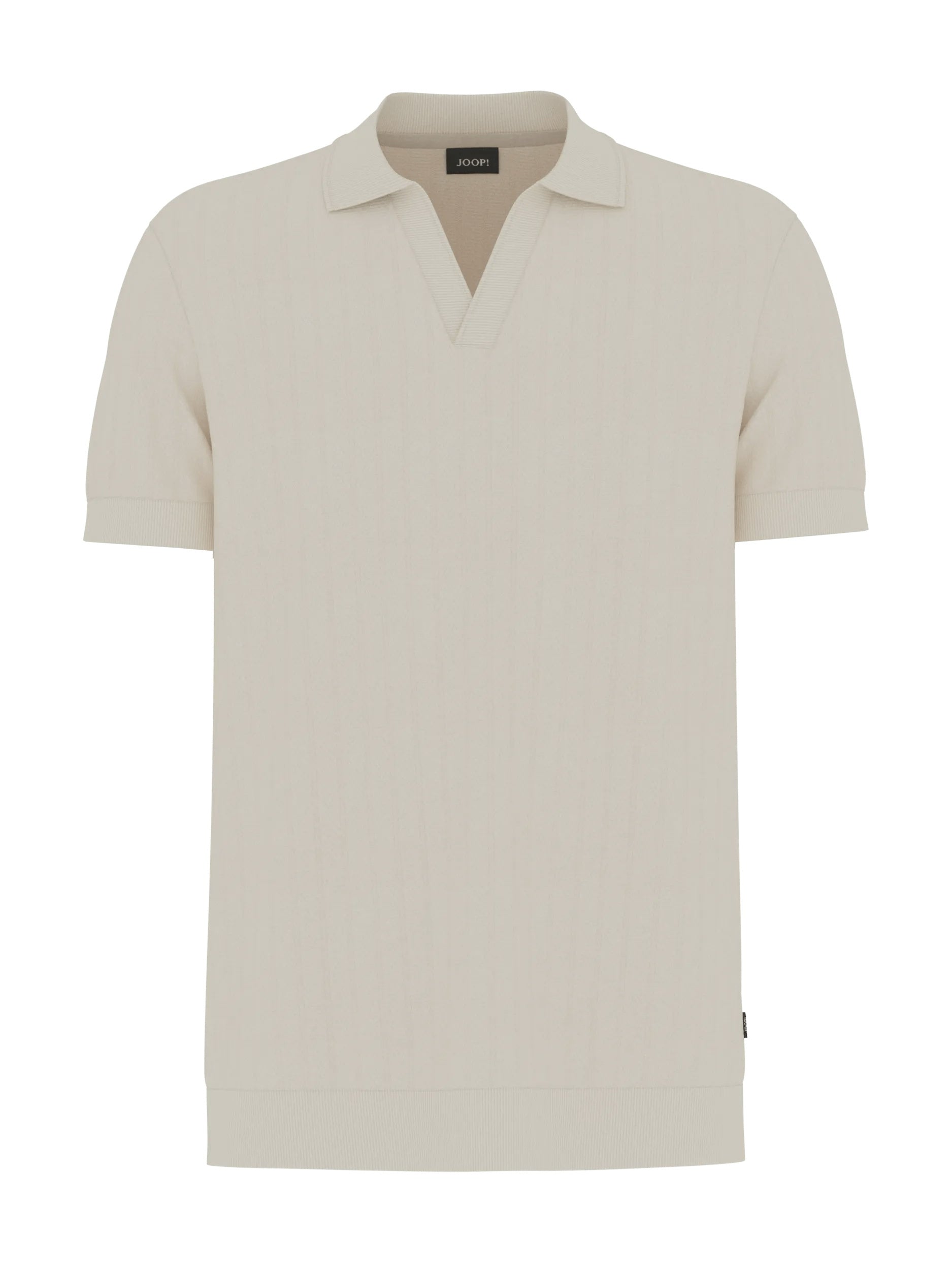 Poloshirt BARONITO aus Baumwolle - 102 - Beige