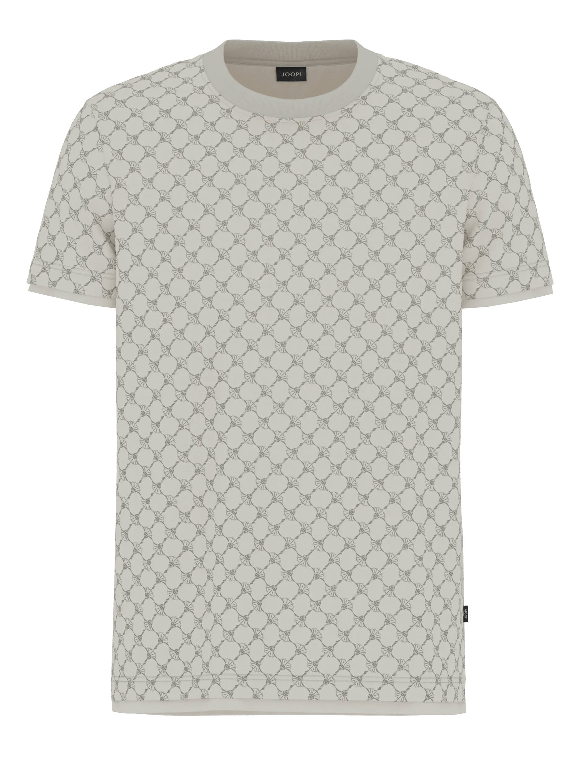 T-Shirt aus Baumwollmix - 102 - Creme