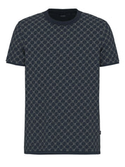 T-Shirt aus Baumwollmix - 404 - Blau