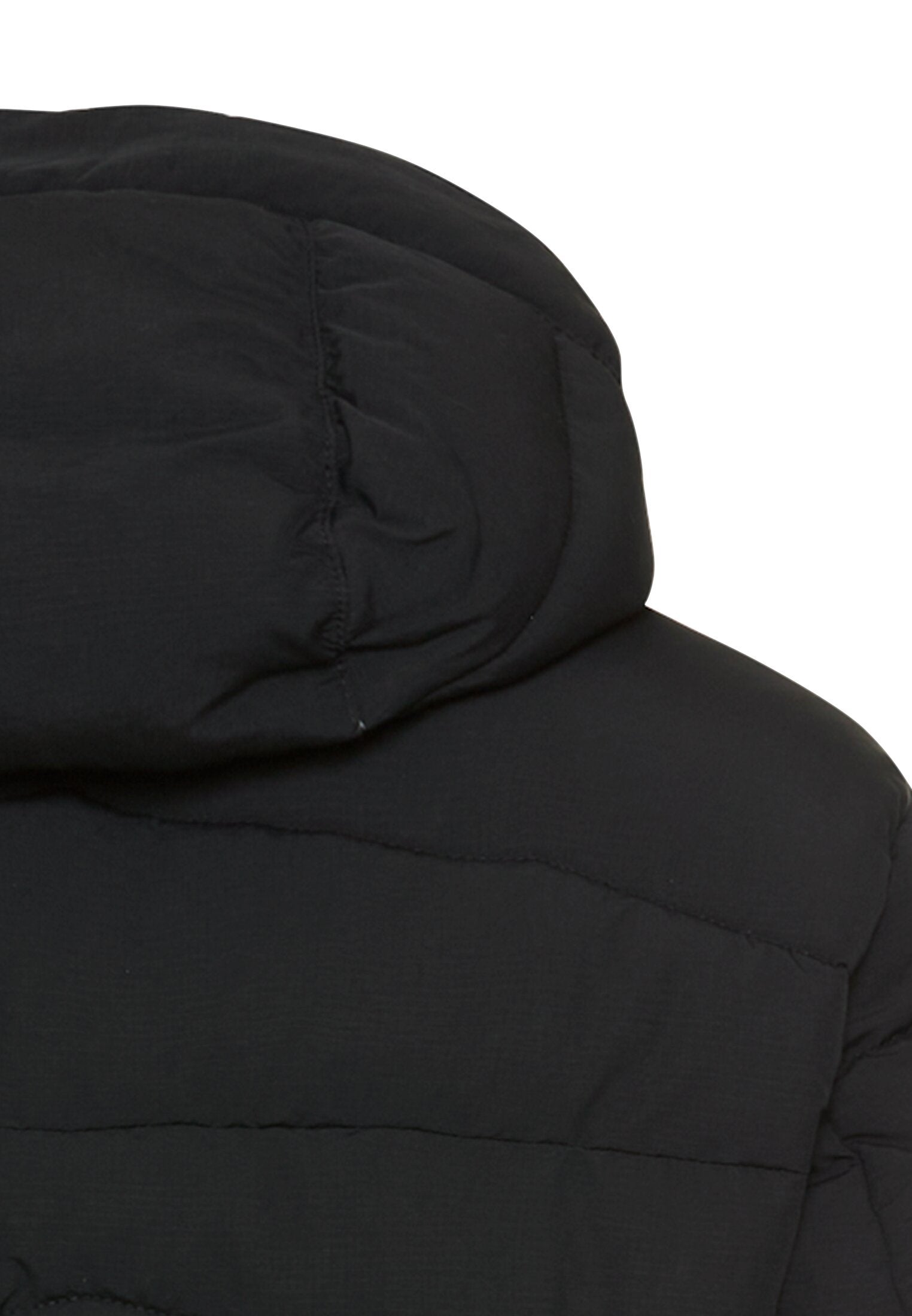 Winterjacke mit abnehmbarer Kapuze - 88-Asphalt - Grau