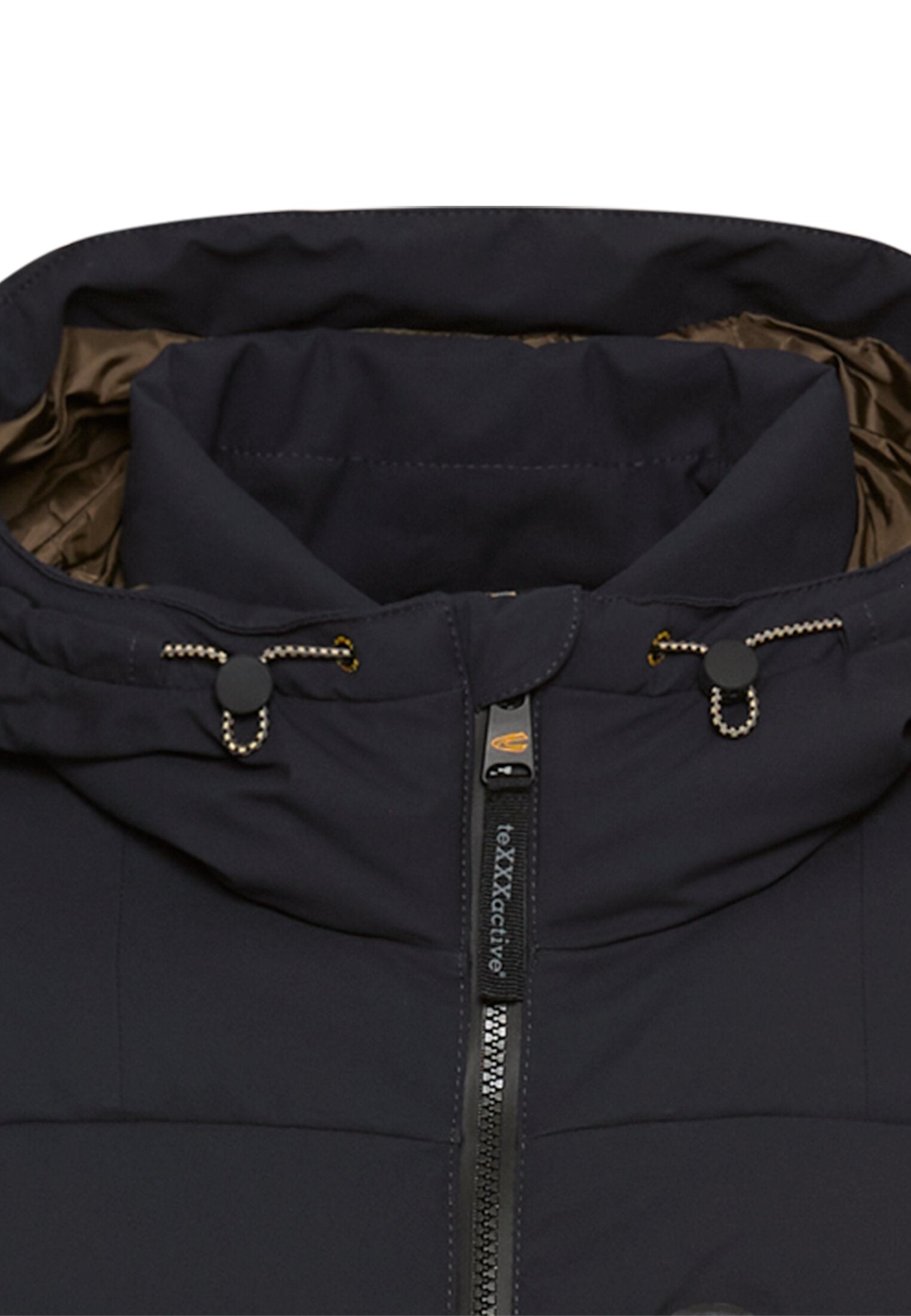 Steppjacke mit Kapuze - 47-Dark Navy - Blau