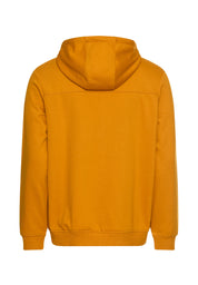 Sweatshirtjacke aus Baumwollmix - 67-Burned Yellow - Orange