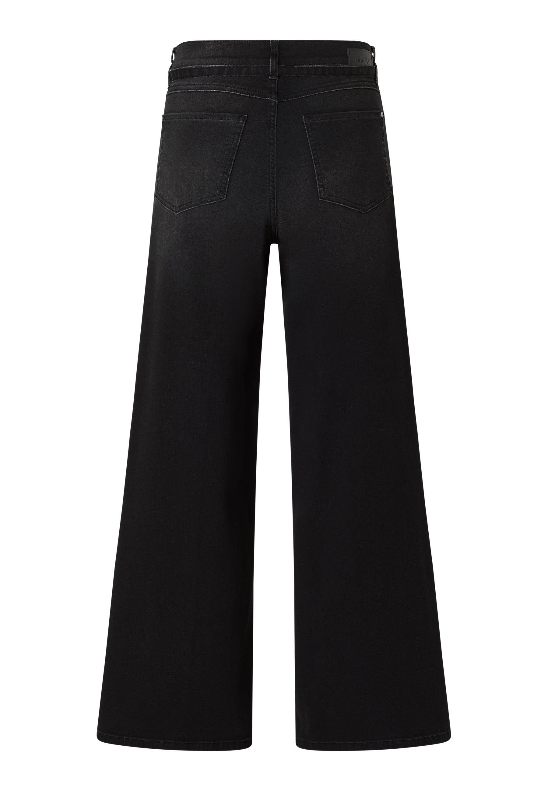 Jeans LIVA Wide Leg - 115-anthracite used - Schwarz