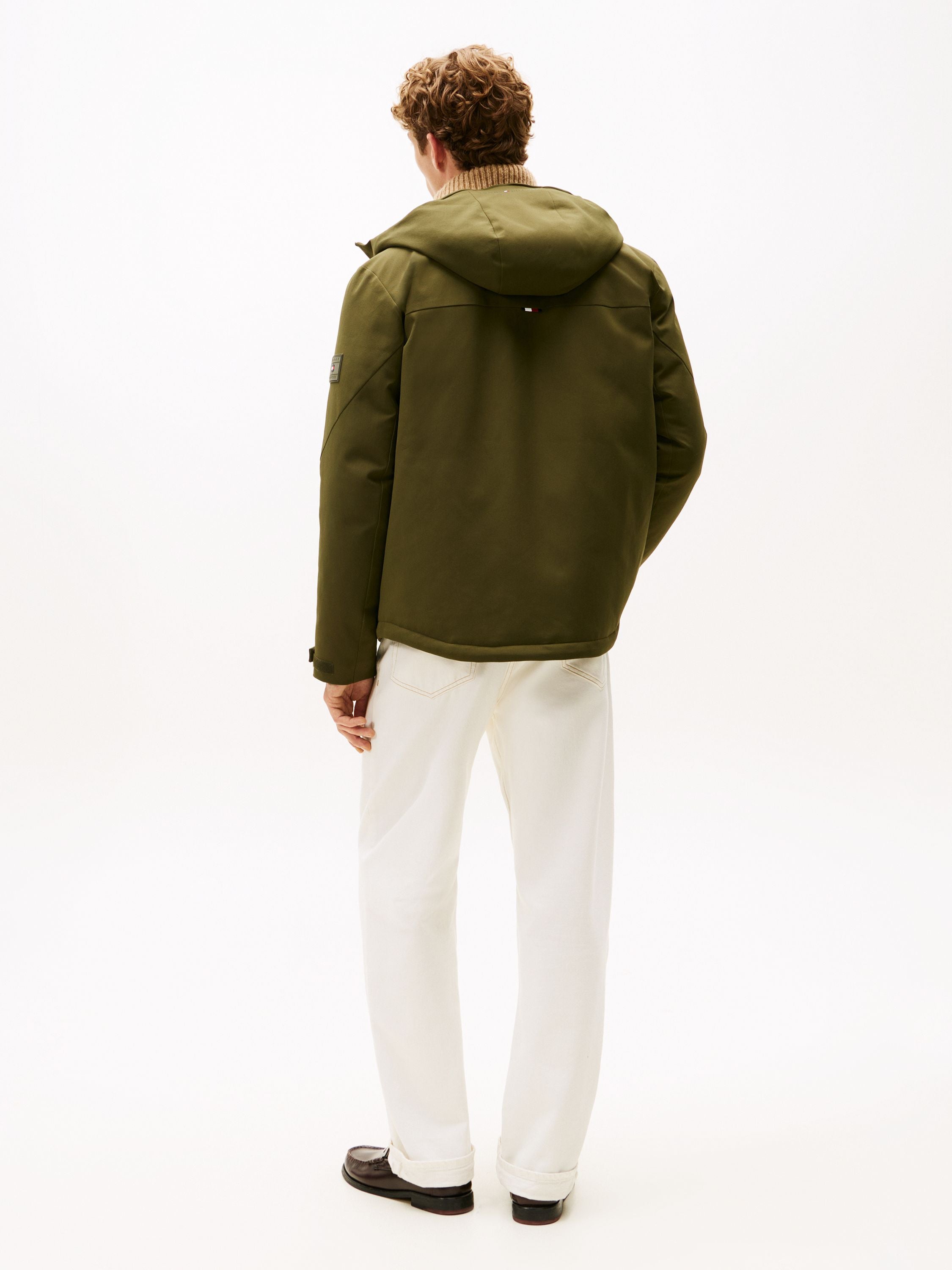 Übergangsjacke mit Kapuze - MT1-GREEN - Grün