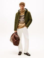 Übergangsjacke mit Kapuze - MT1-GREEN - Grün