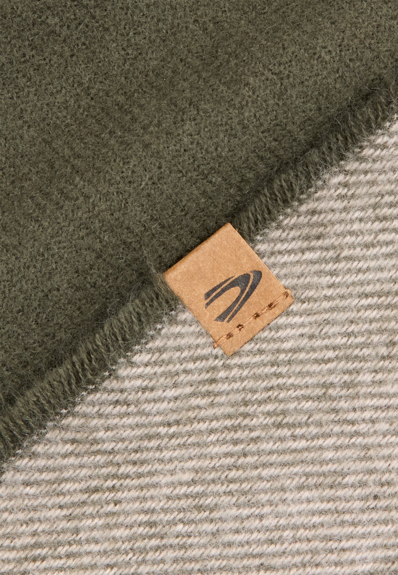 Schal kariert mit Fransen - 15-Mauve Pink - Rosa