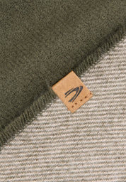 Schal kariert mit Fransen - 15-Mauve Pink - Rosa