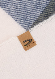 Schal kariert mit Fransen - 36-Sage - Grün