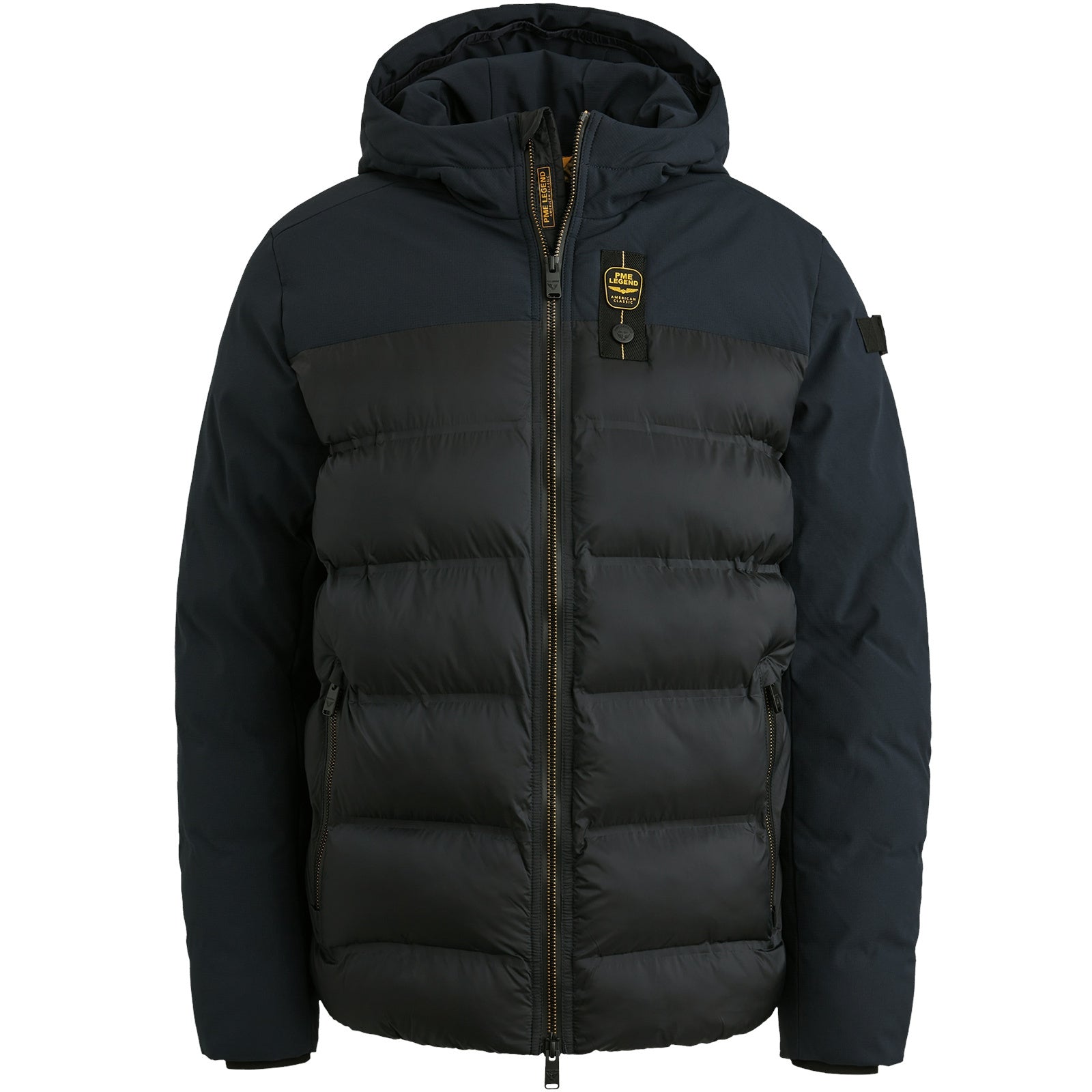 Steppjacke mit Kapuze - 5281-Salute - Blau