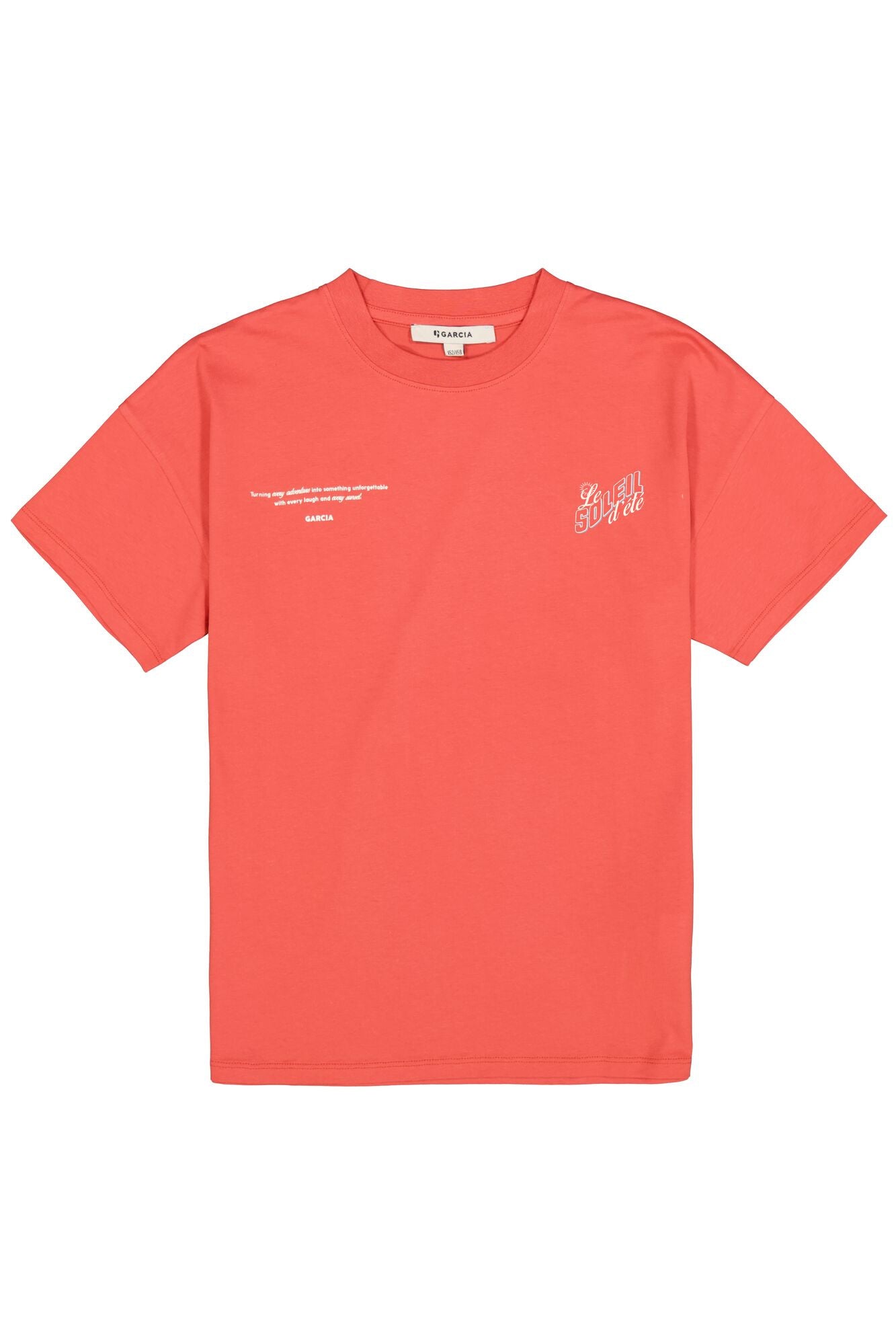 T-Shirt aus Baumwolle - 6704-baked apple - Rot