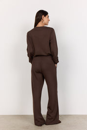 Joggpants Wide Leg - 8694-HOT FUDGE - Braun