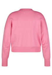 Sweatshirt aus Viskosemix - 6212-ROSA - Pink
