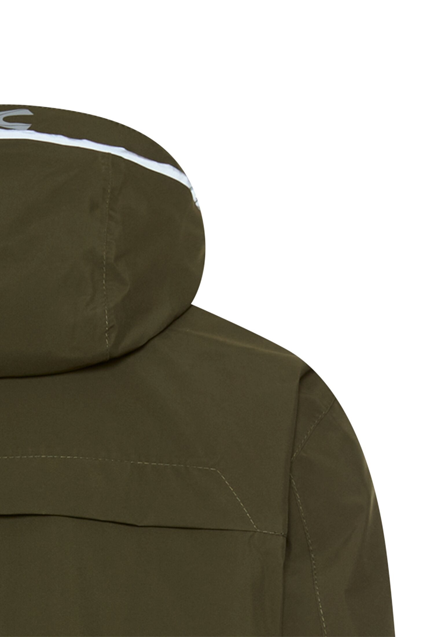 Funktionsmantel mit Kapuze - 37-Forest Green - Grün