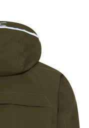Funktionsmantel mit Kapuze - 37-Forest Green - Grün