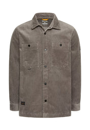 Overshirt aus Cord - 06-Stone Gray - Grau