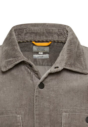 Overshirt aus Cord - 06-Stone Gray - Grau