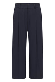 Bundfaltenhose SLOANNE Wide Leg - 890-Marine - Blau