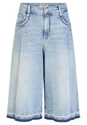 Jeansshorts Regular Fit - 6314-HELLES DENIM - Blau