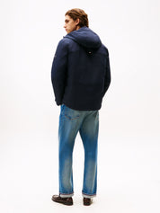 Übergangsjacke mit Kapuze - DW5-BLUE - Blau