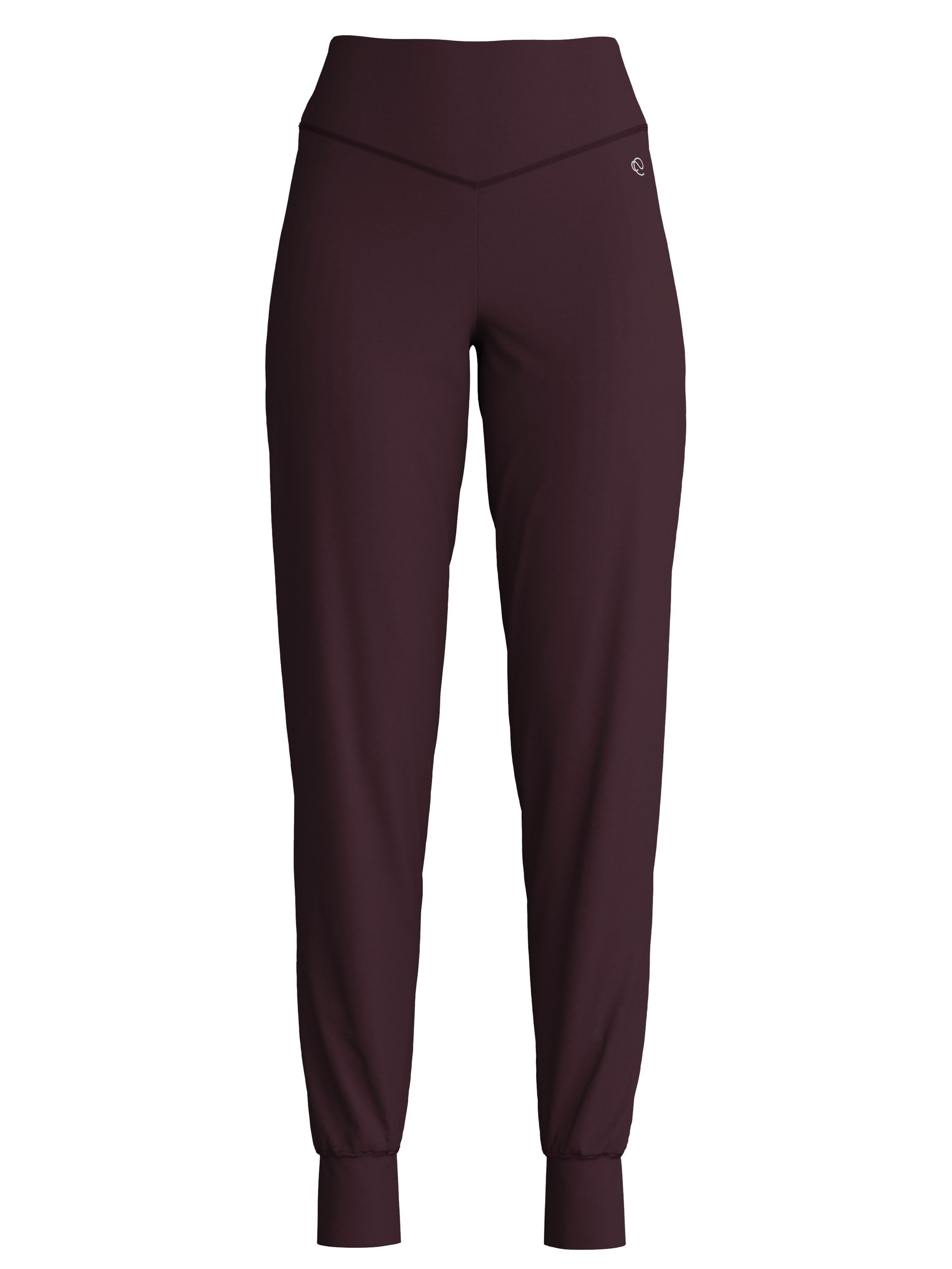 Pyjamahose Slim Fit - 227 black cherry - Rot