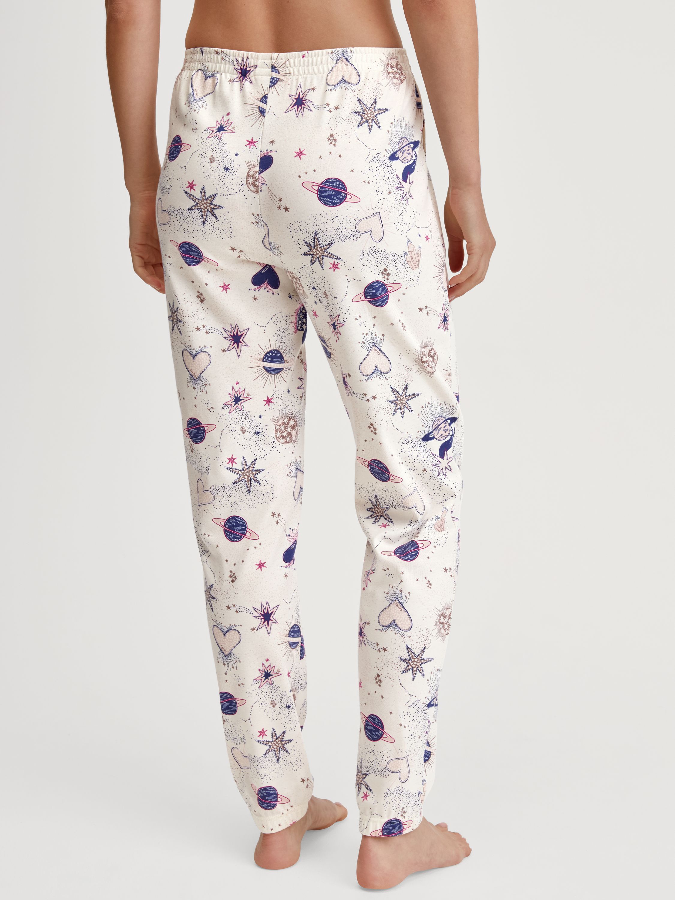 Schlafhose aus Bio-Baumwolle - 904-charm cream - Creme