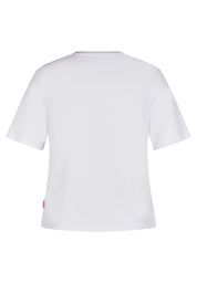 T-Shirt aus Baumwolle - 6003-WEISS - Weiß