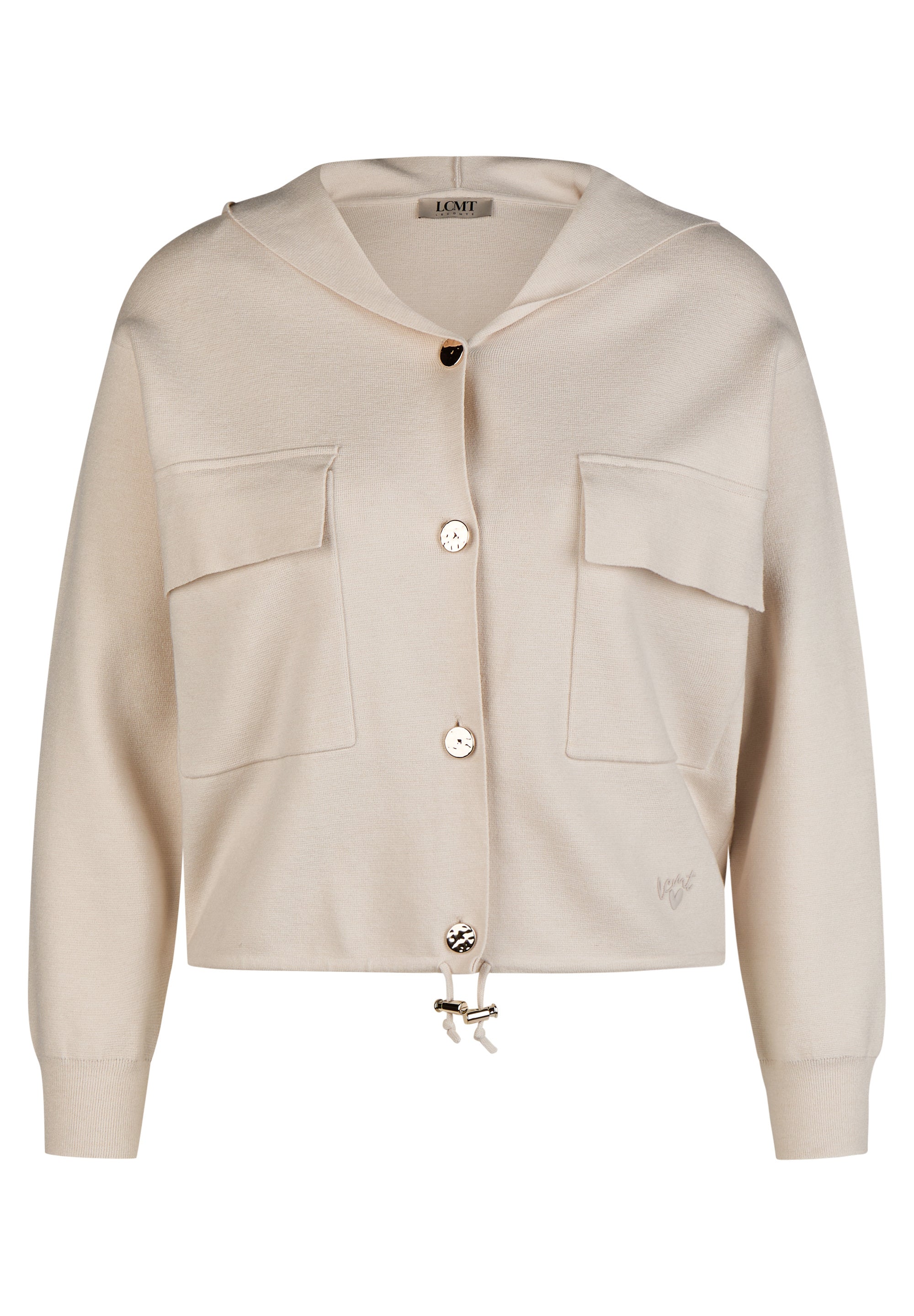 Strickjacke AMORE MIO - 6607-KERAMIK - Creme