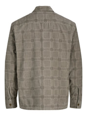 Overshirt Relaxed Fit - Brindle/CHECK - Beige
