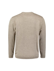 Strickpullover Regular Fit aus Baumwollmix - 015-Sand - Beige