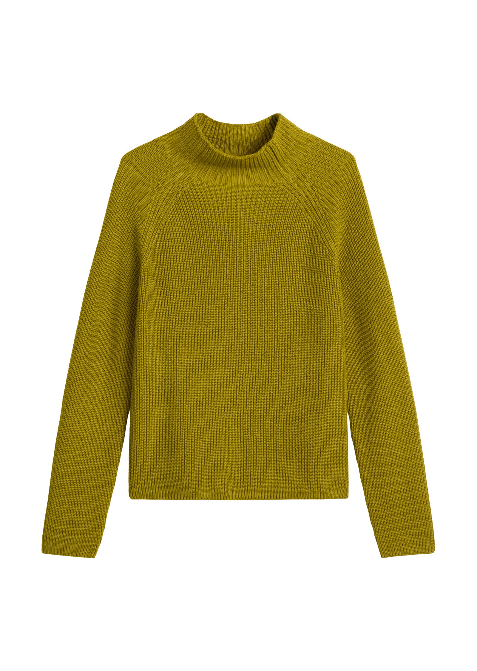 Strickpullover mit Turtleneck - 422-bright pea - Grün
