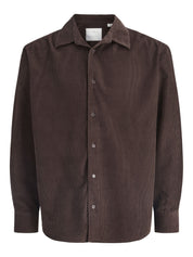 Cordhemd CASCOT Relaxed Fit - Black Coffee - Braun