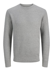 Strickpullover aus Baumwolle - Charcoal Gray/Twist - Grau