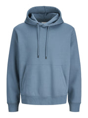 Sweathoodie aus Baumwollmix - Blue Mirage - Blau