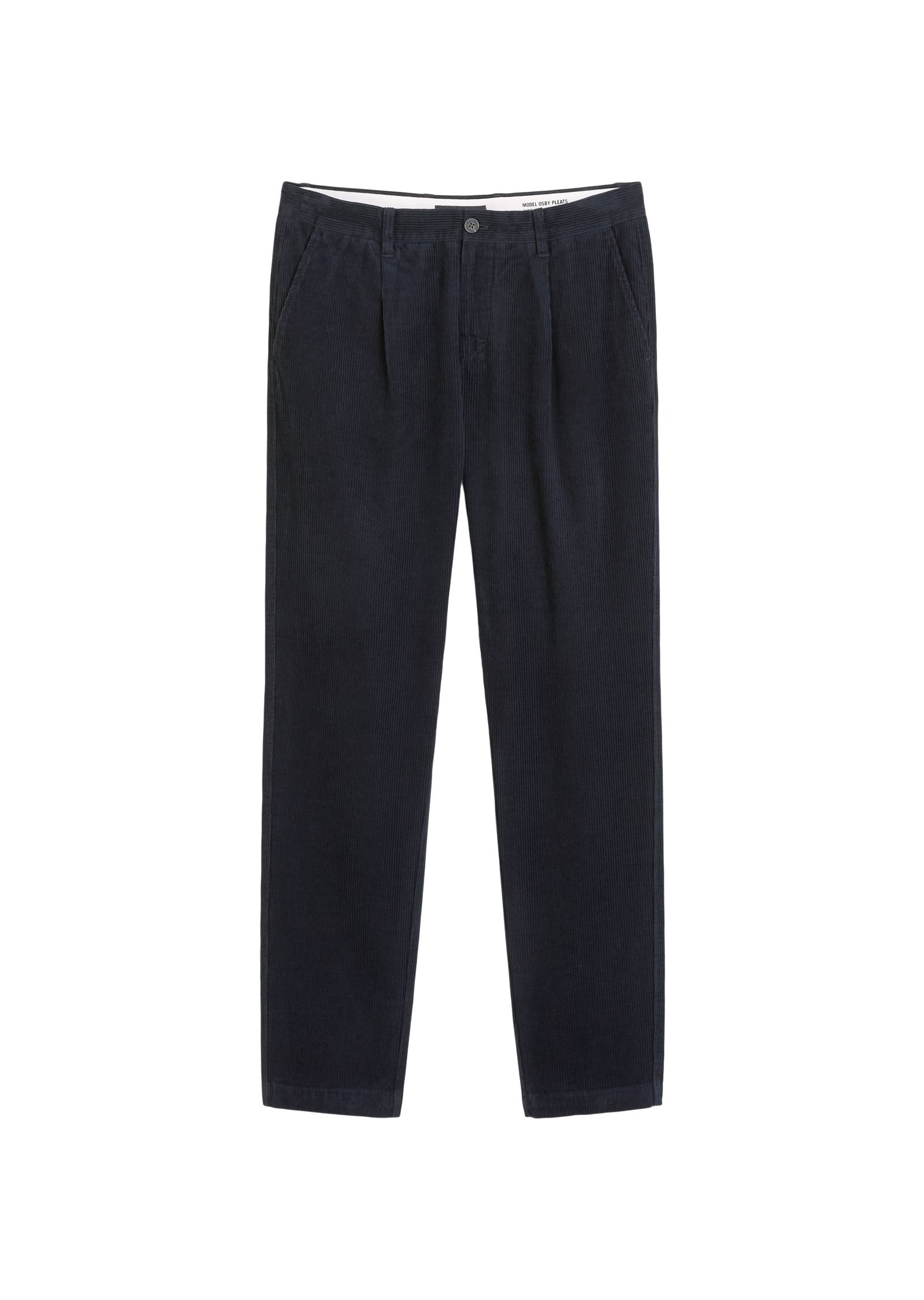 Cordhose Tapered Fit - 898-dark navy - Blau