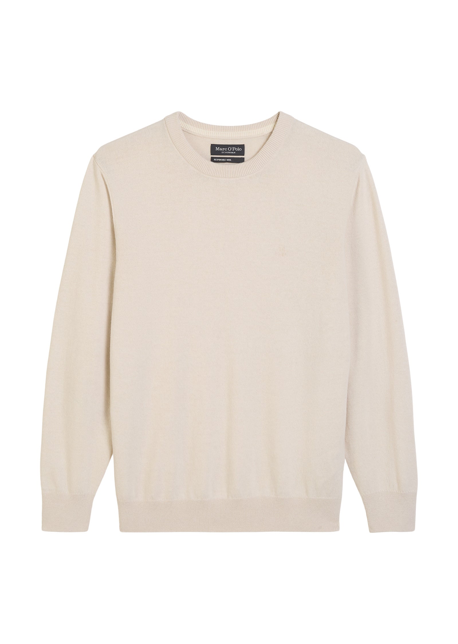 Strickpullover aus Baumwollmix - 707-gray silk - Creme