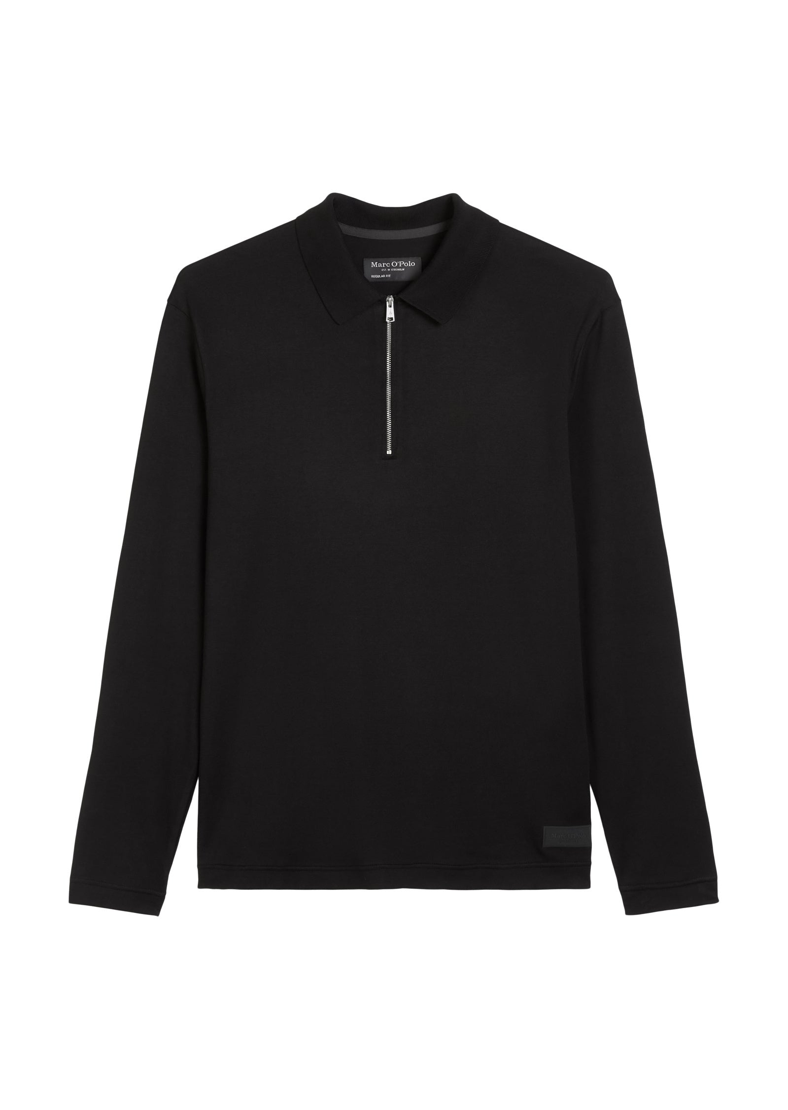 Strickpullover aus Baumwolle - 990-black - Schwarz