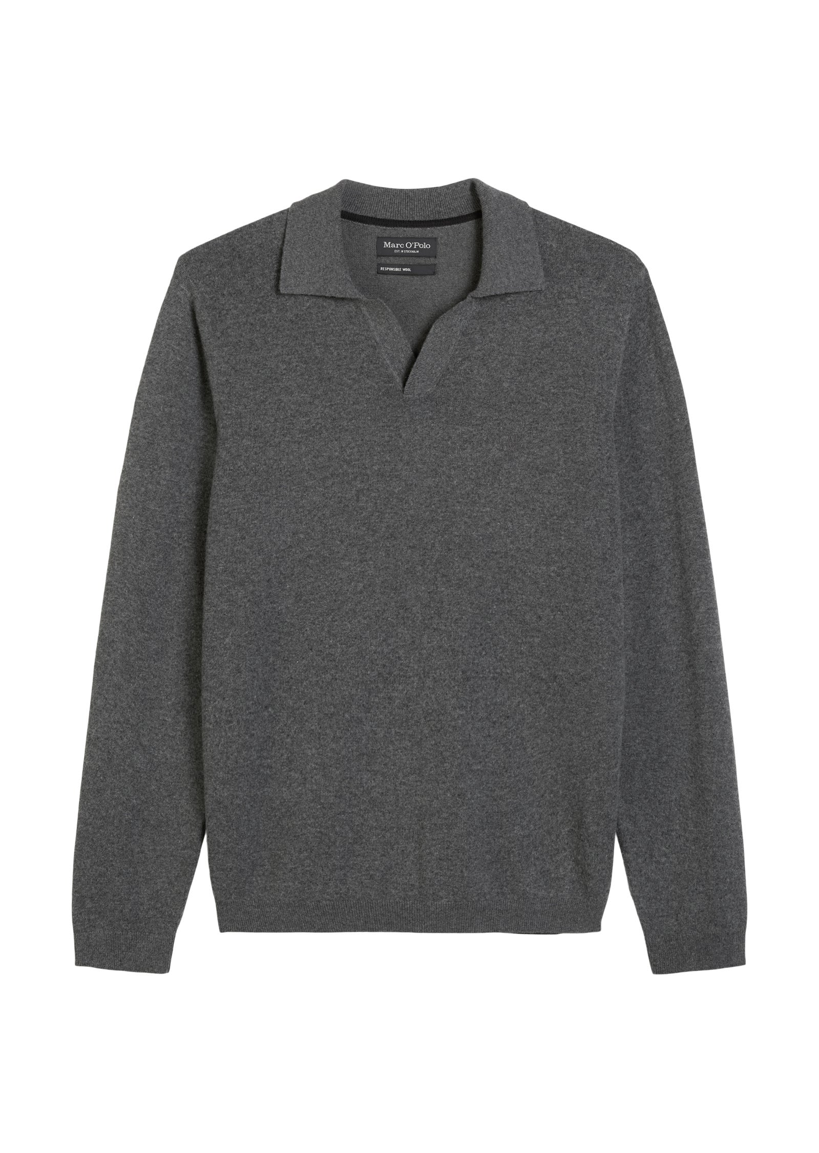 Strickpullover - 969-graphite grey melange - Grau