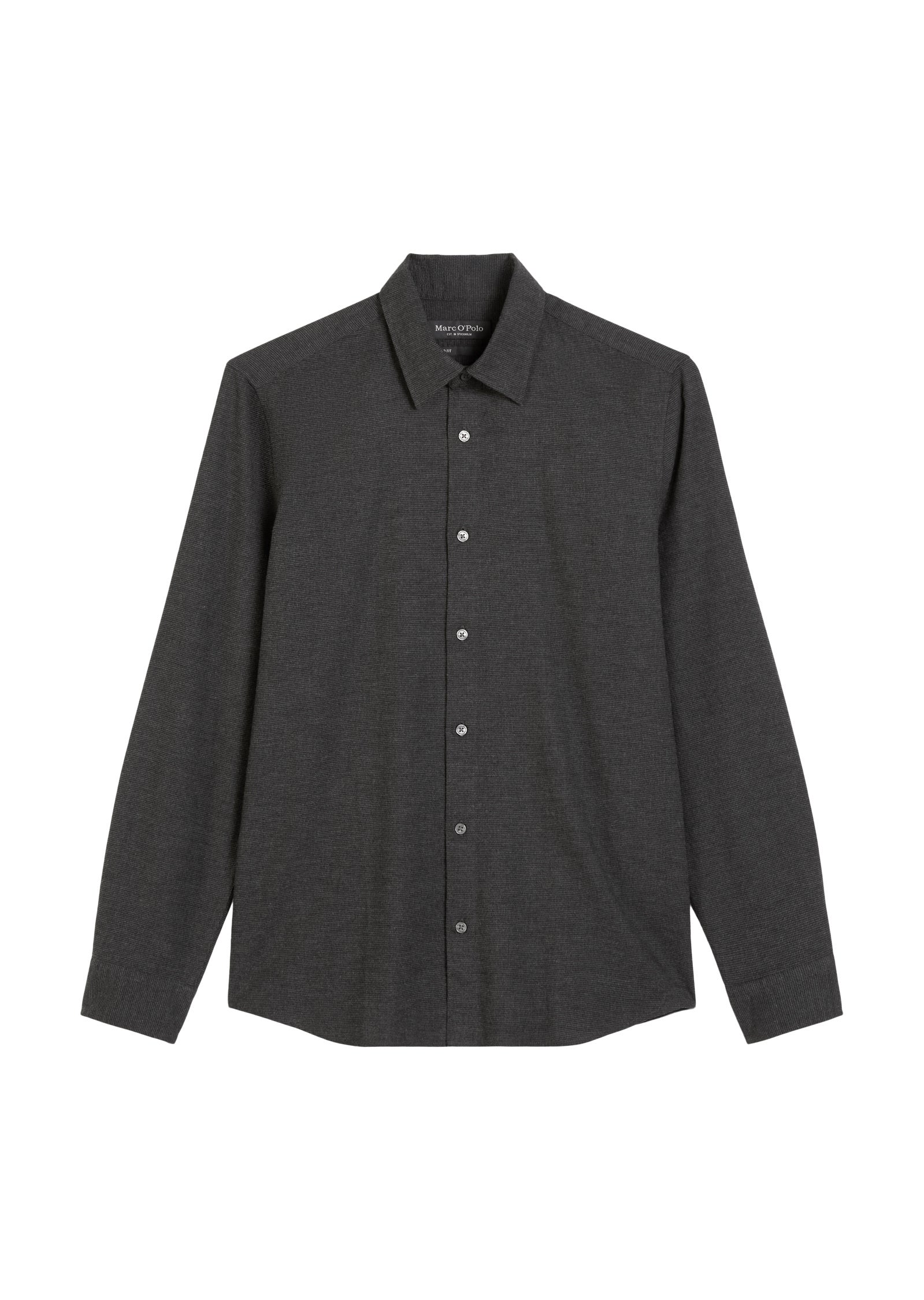 Freizeithemd Shaped Fit - J96-multi/dark grey melange - Grau