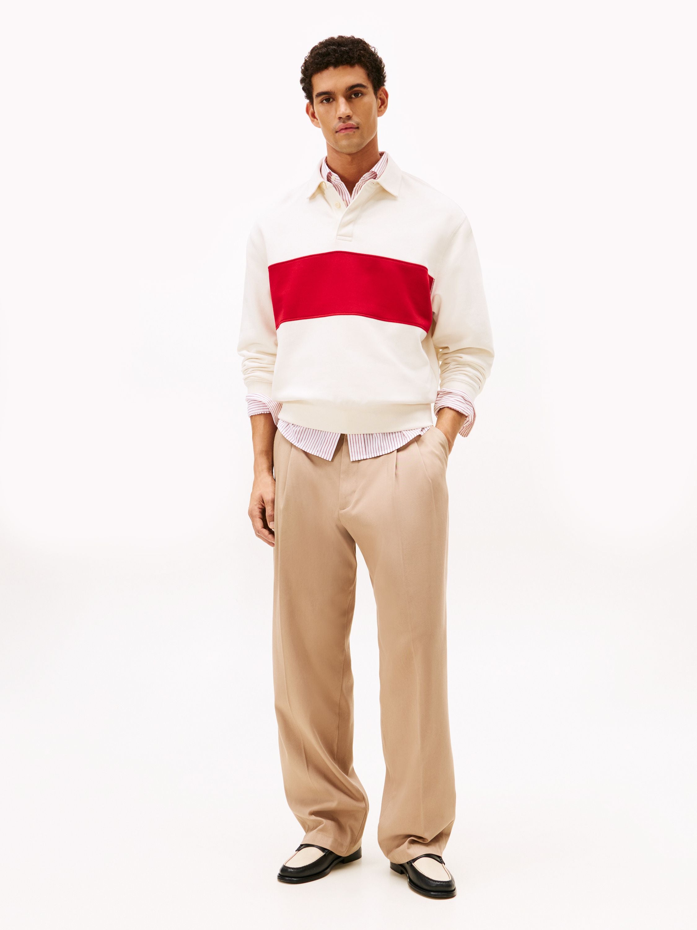 Sweatshirt aus Baumwollmix - Z00-YELLOW - Creme