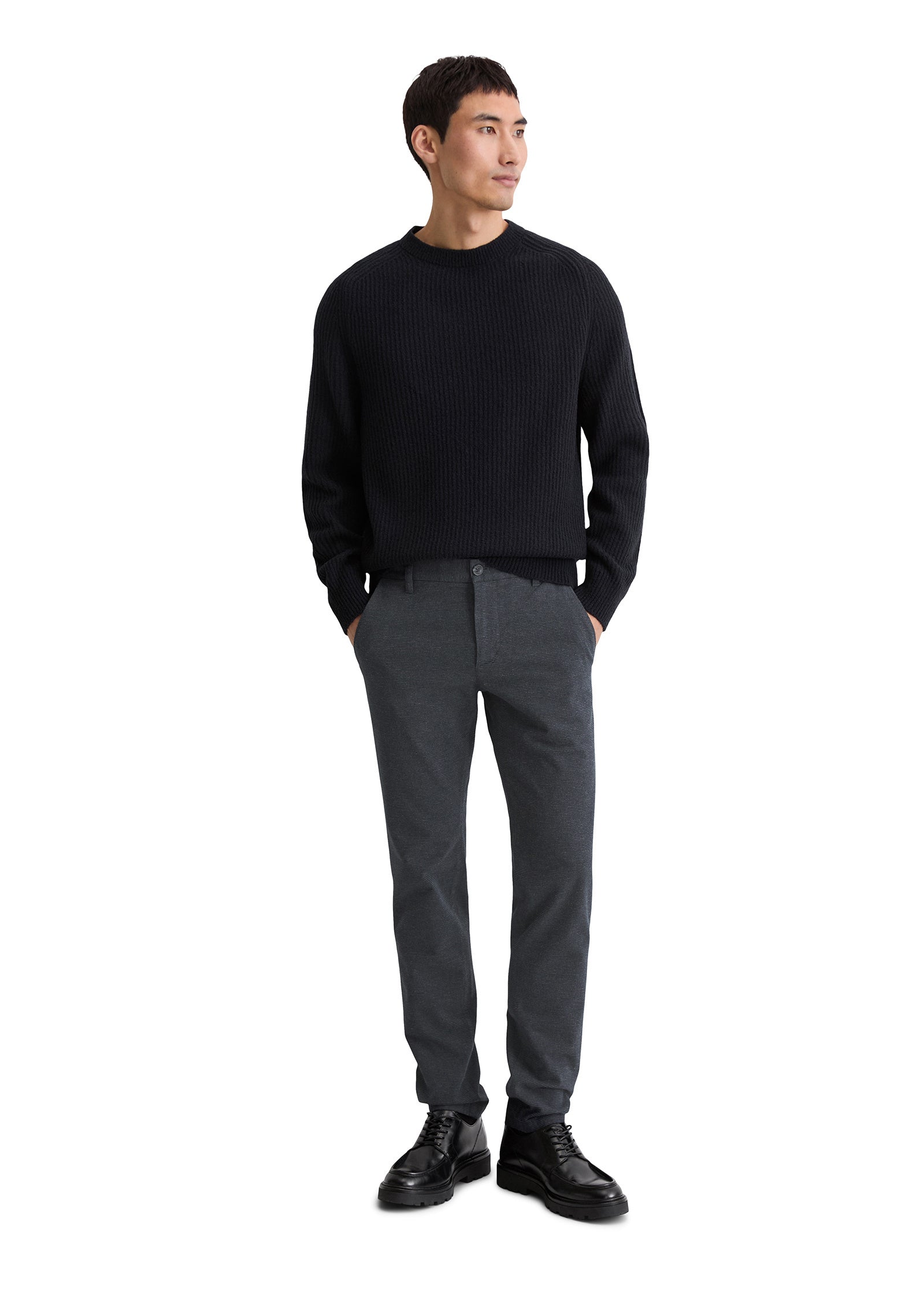 Chinohose Regular Fit - L80-multi/ dark navy - Blau