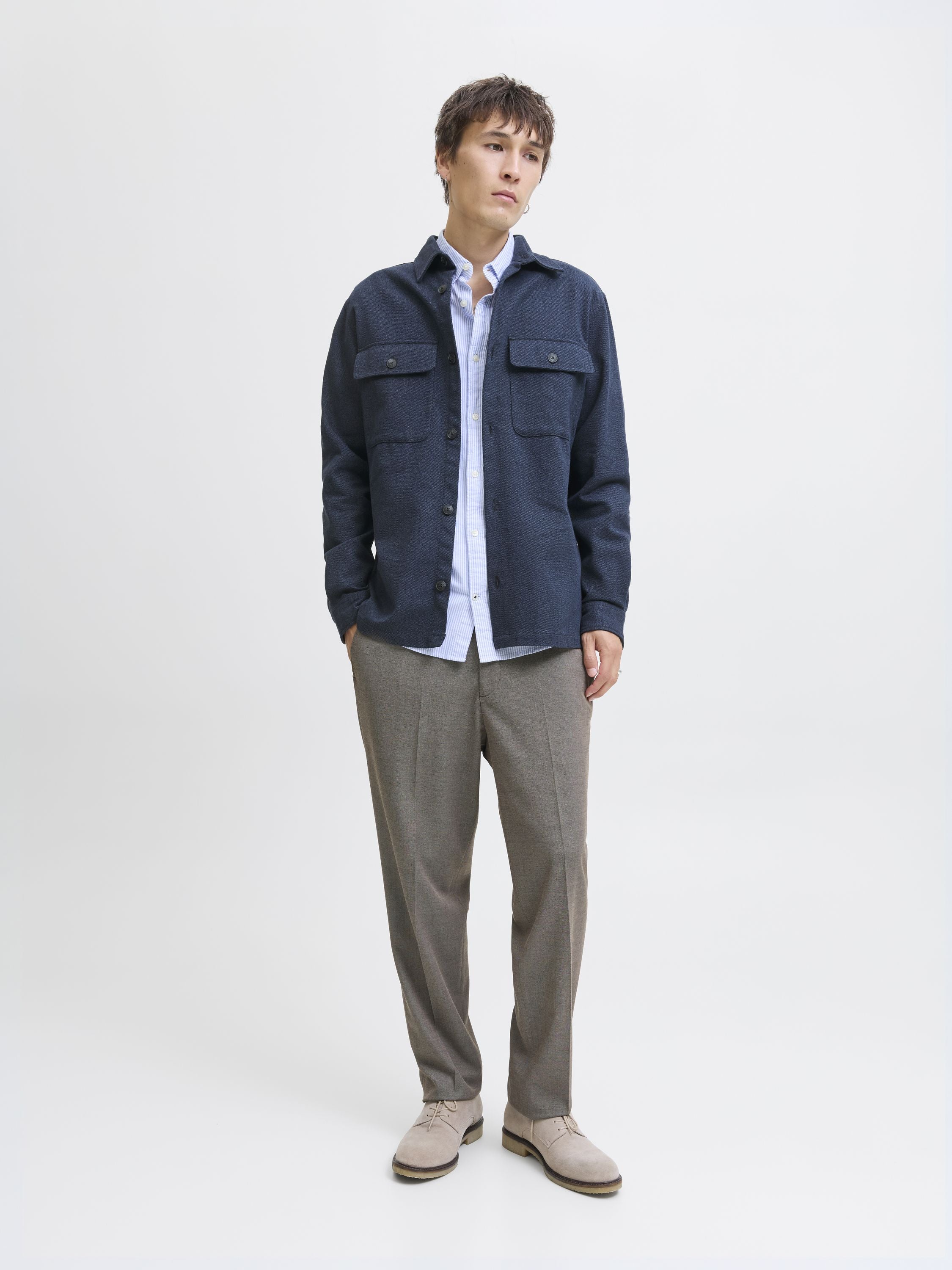 Overshirt - Dark Navy - Blau