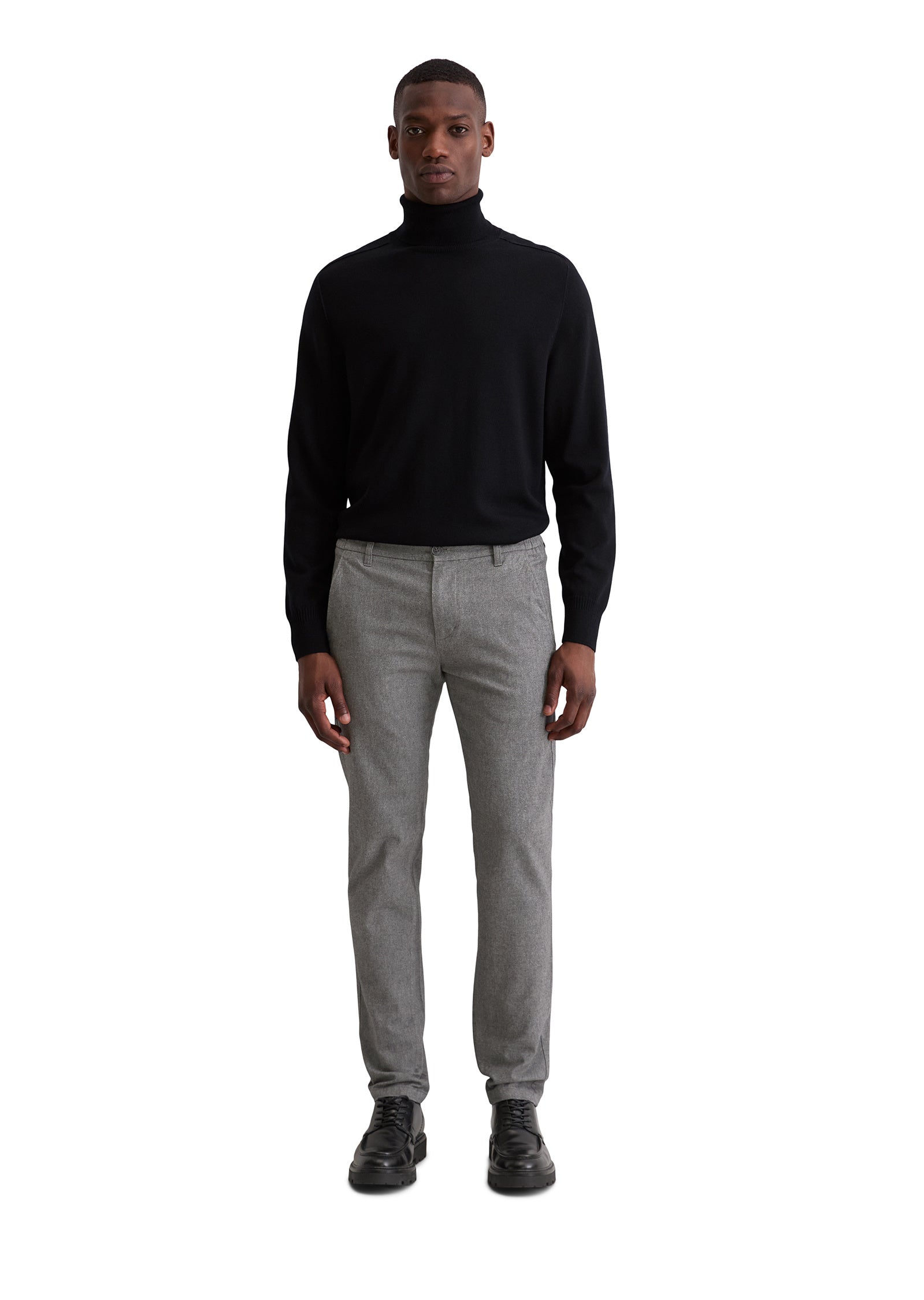 Chinohose Regular Fit - G99-multi/ broken graphite - Grau