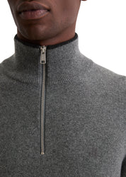 Strickpullover aus Woll-Mix - 969-graphite grey melange - Grau