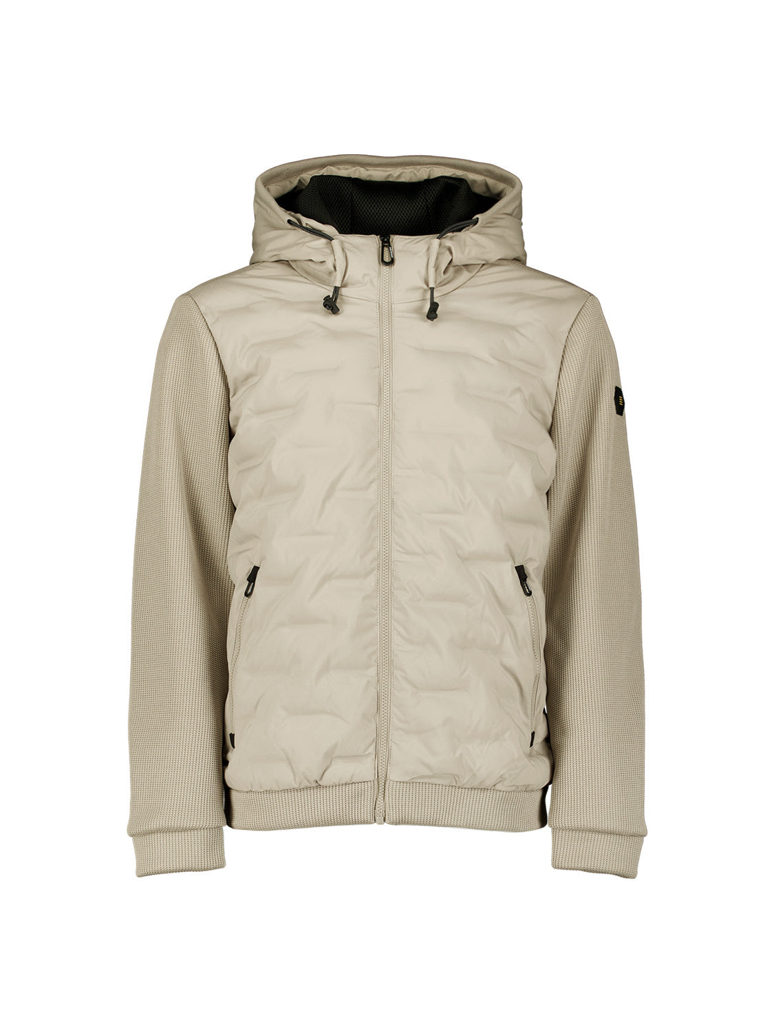 Hybridjacke gesteppt - 014-Stone - Beige