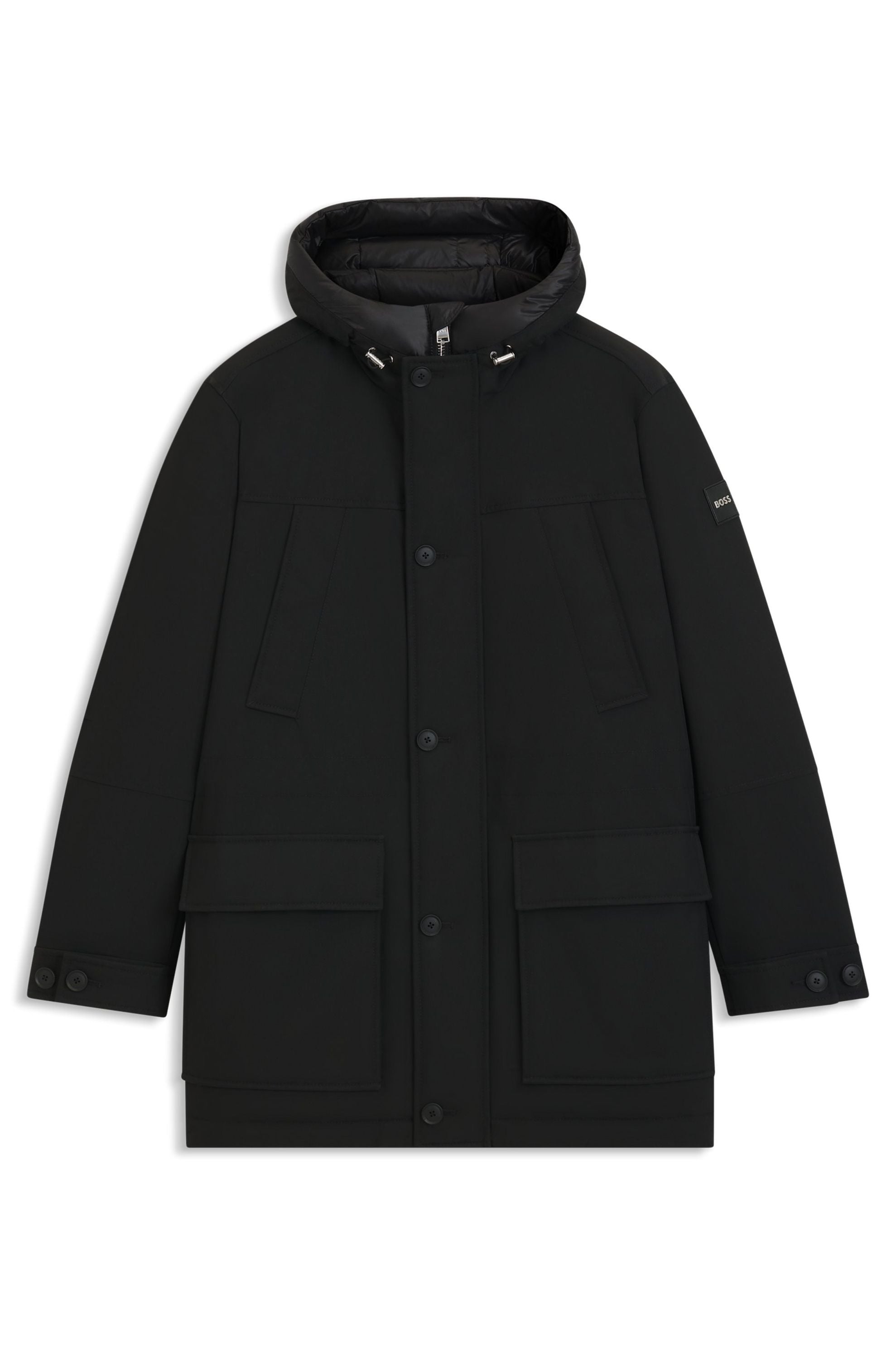 Daunenjacke DETONI - 001-Black - Schwarz